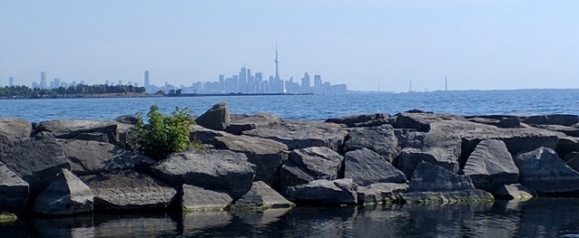 View from the berth at Port Credit.